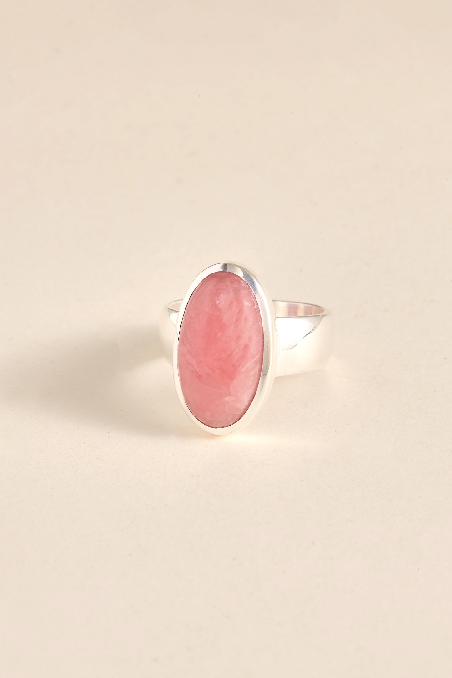 Rhodochrosite Ring