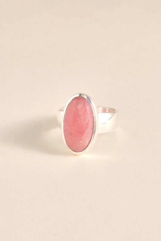 Rhodochrosite Ring