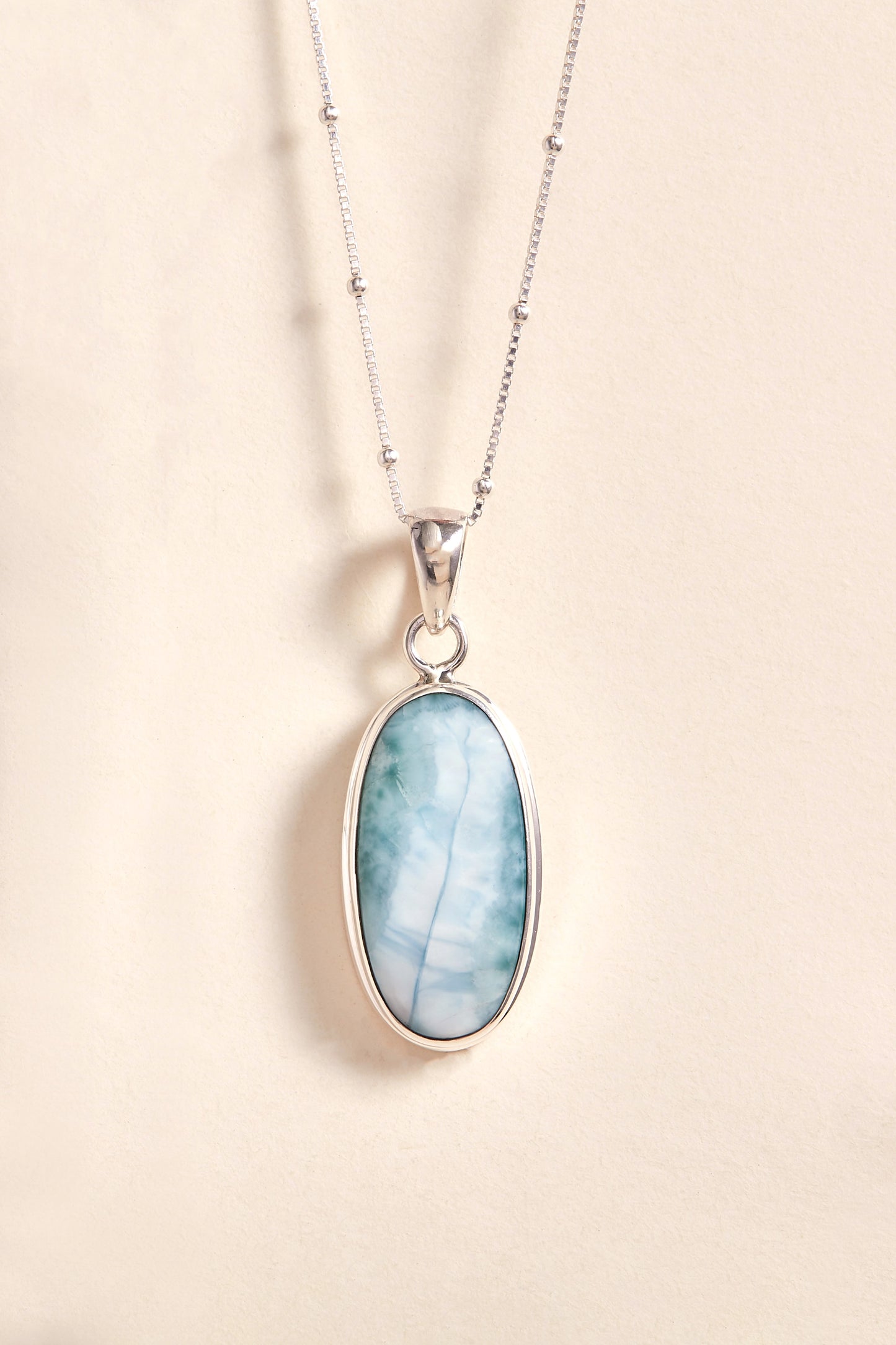 Larimar Pendant (narrow)