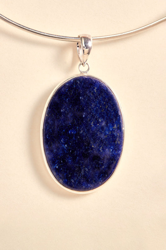 Lapis Lazuli Pendant (large oval)