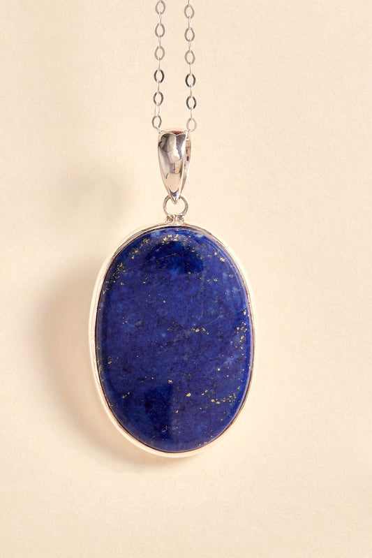 Lapis Lazuli Pendant (oval)