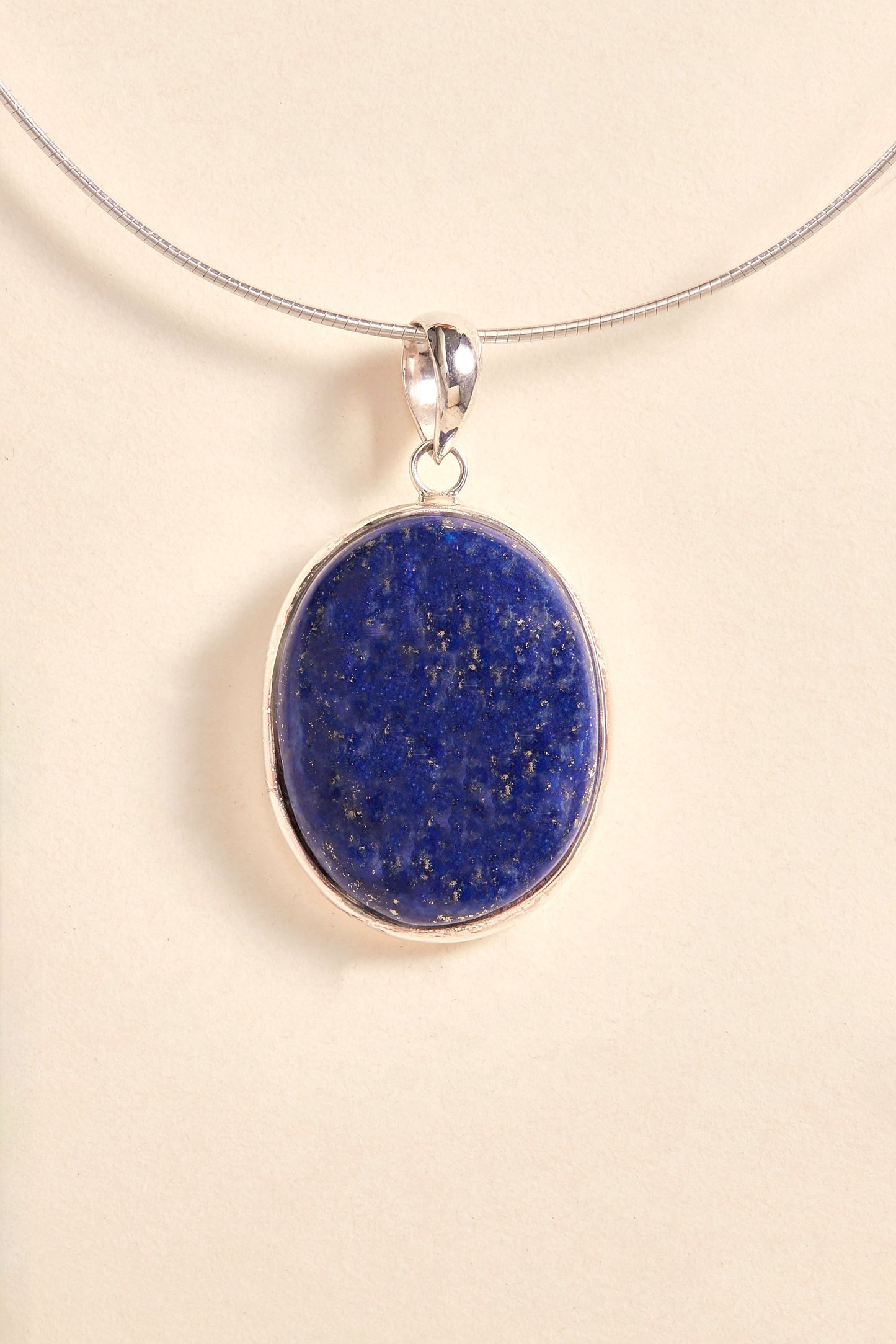 Lapis Lazuli Pendant (oval - s)