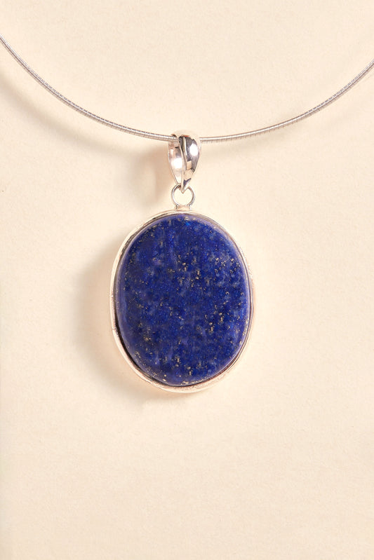 Lapis Lazuli Pendant (oval - s)