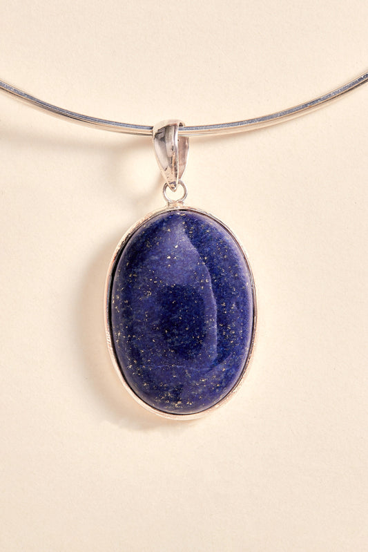 Lapis Lazuli Pendant (oval - m)