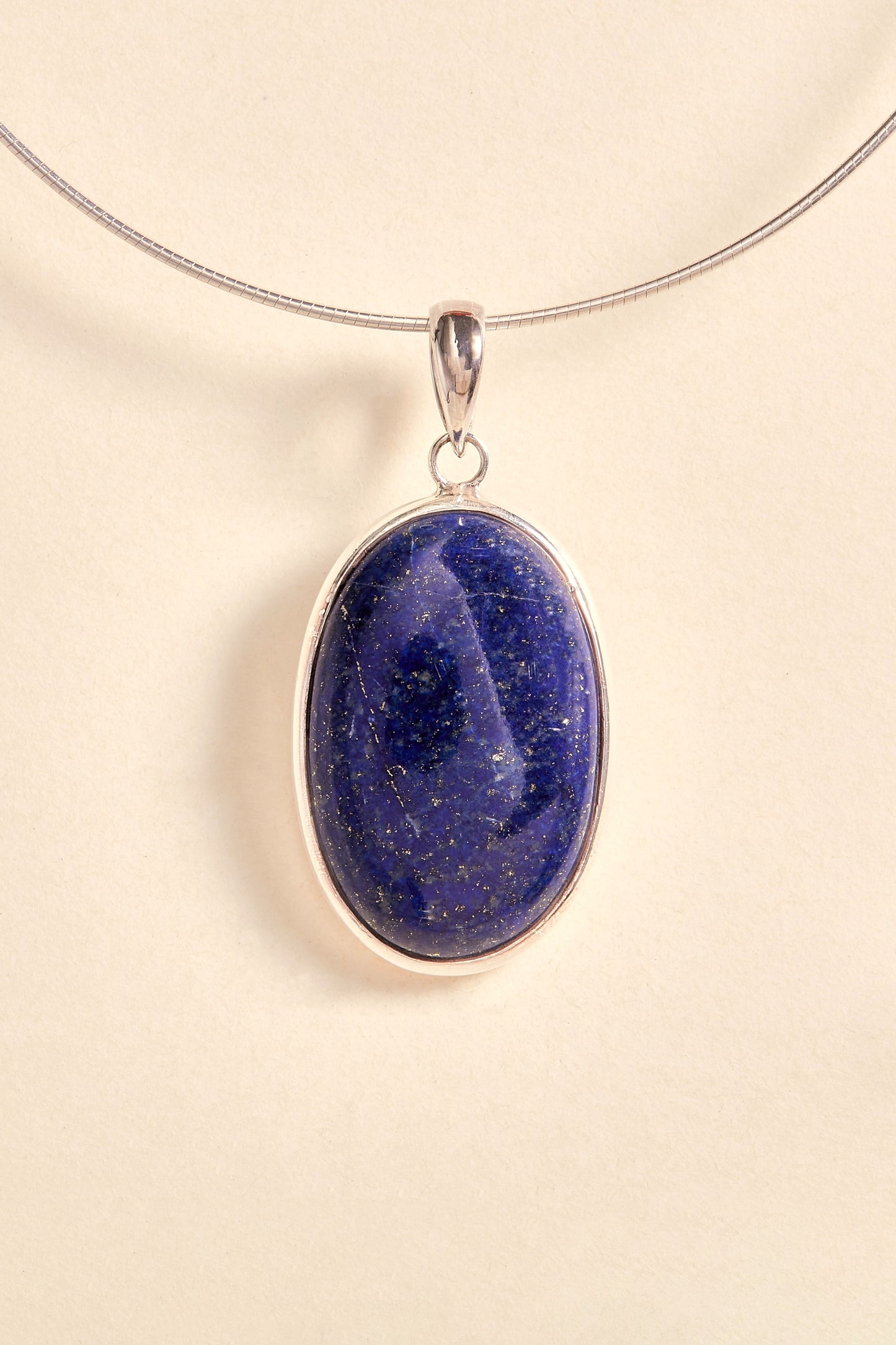 Lapis Lazuli Pendant (oval - medium)