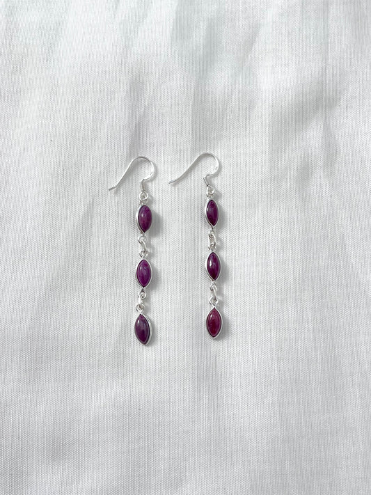 Ruby Earrings