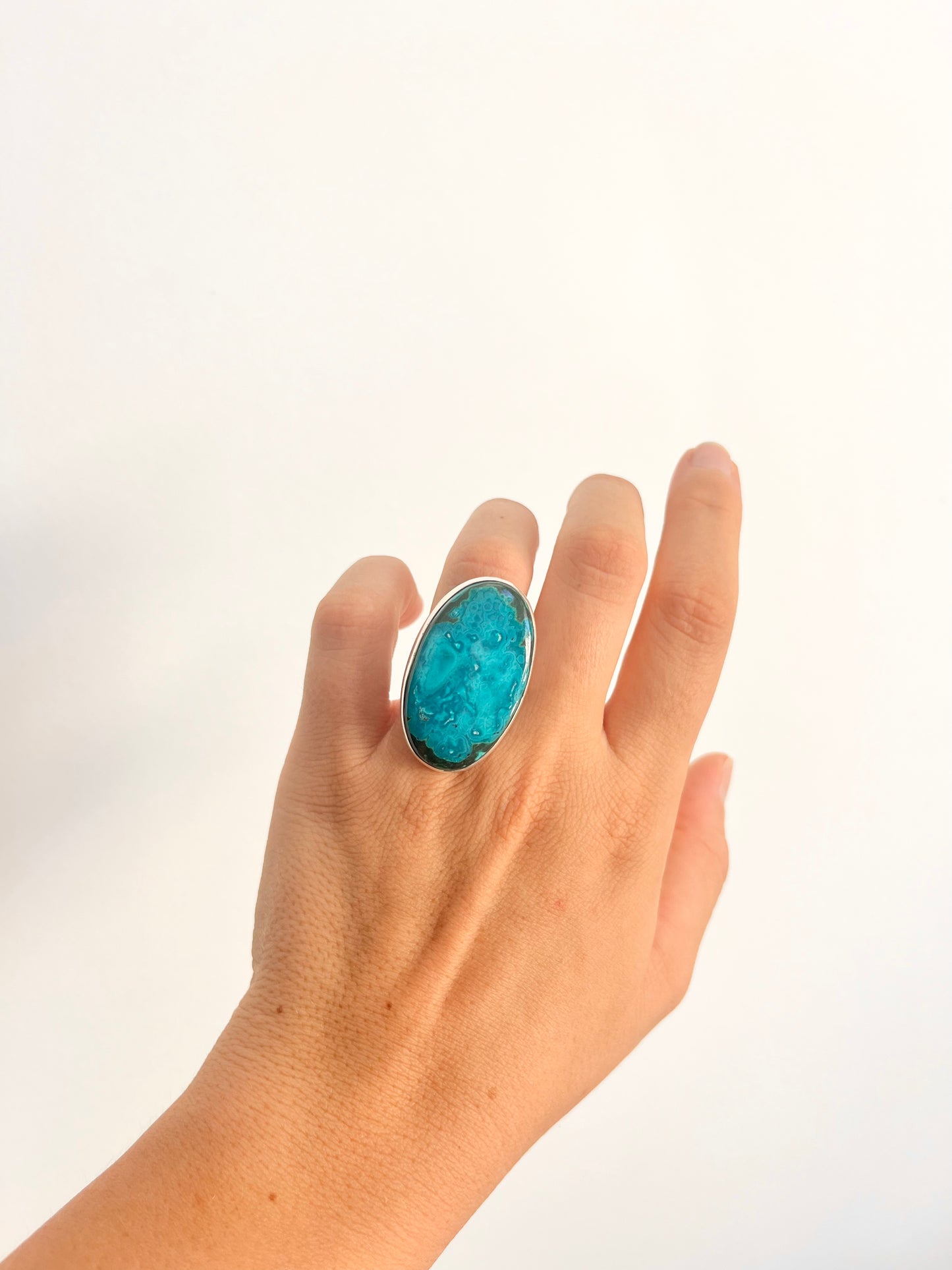 Azurite-Malachite Ring 7 | AZMR1