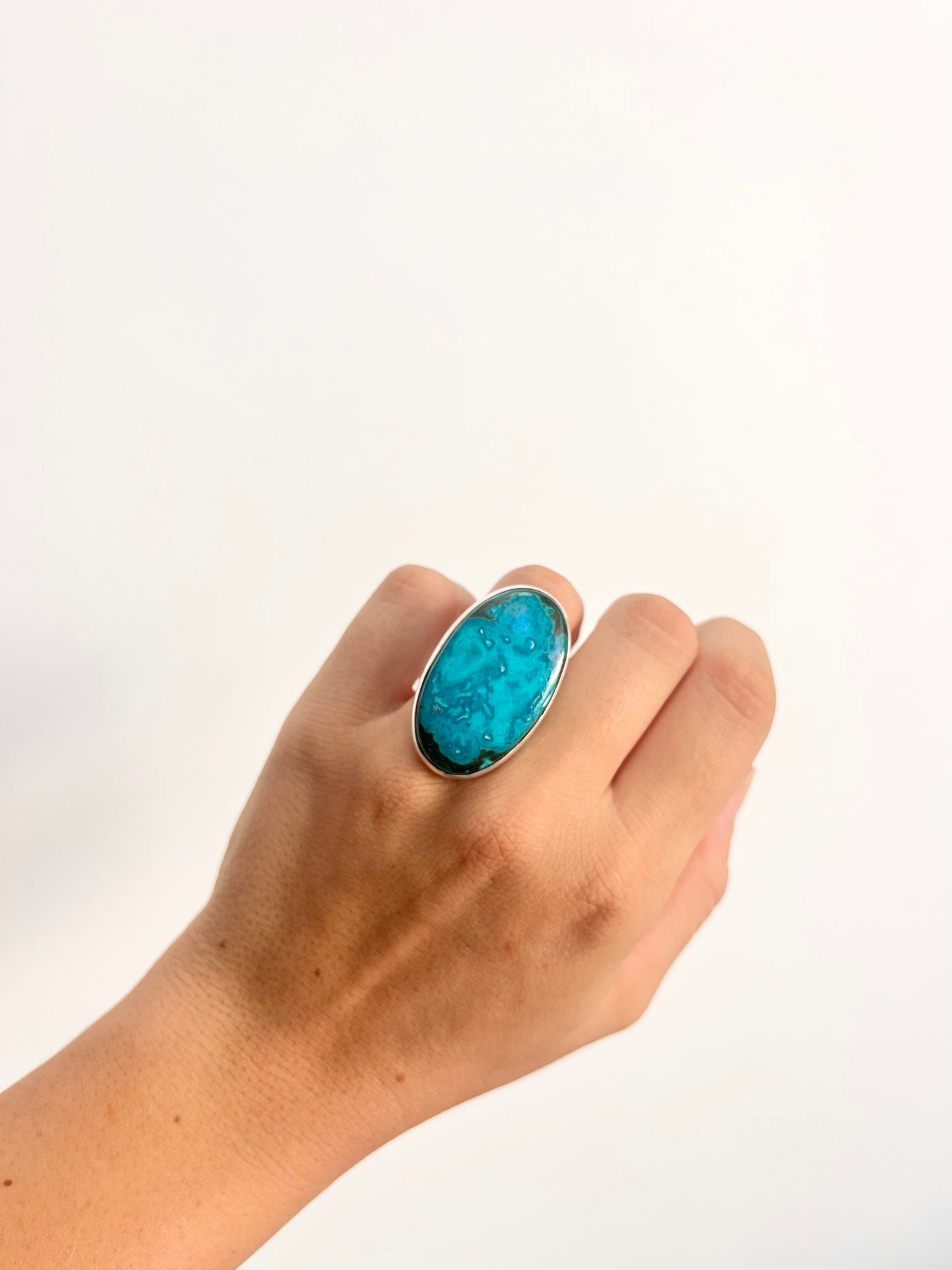 Azurite-Malachite Ring 7 | AZMR1