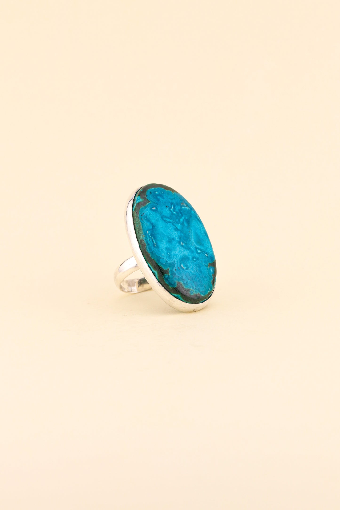 Azurite-Malachite Ring 7 | AZMR1