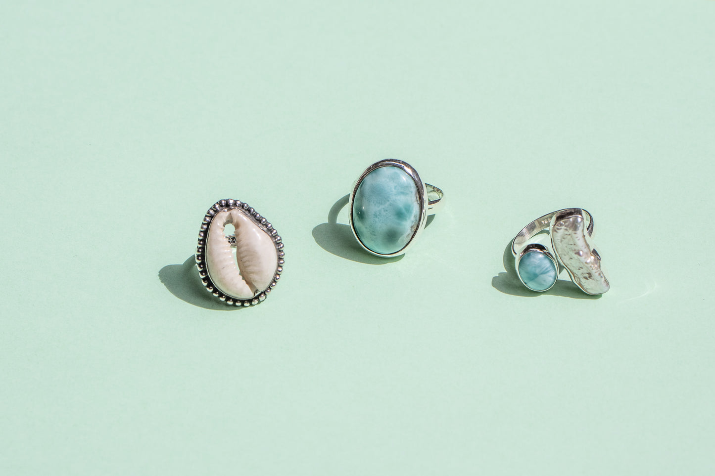 Cowrie Shell Ring