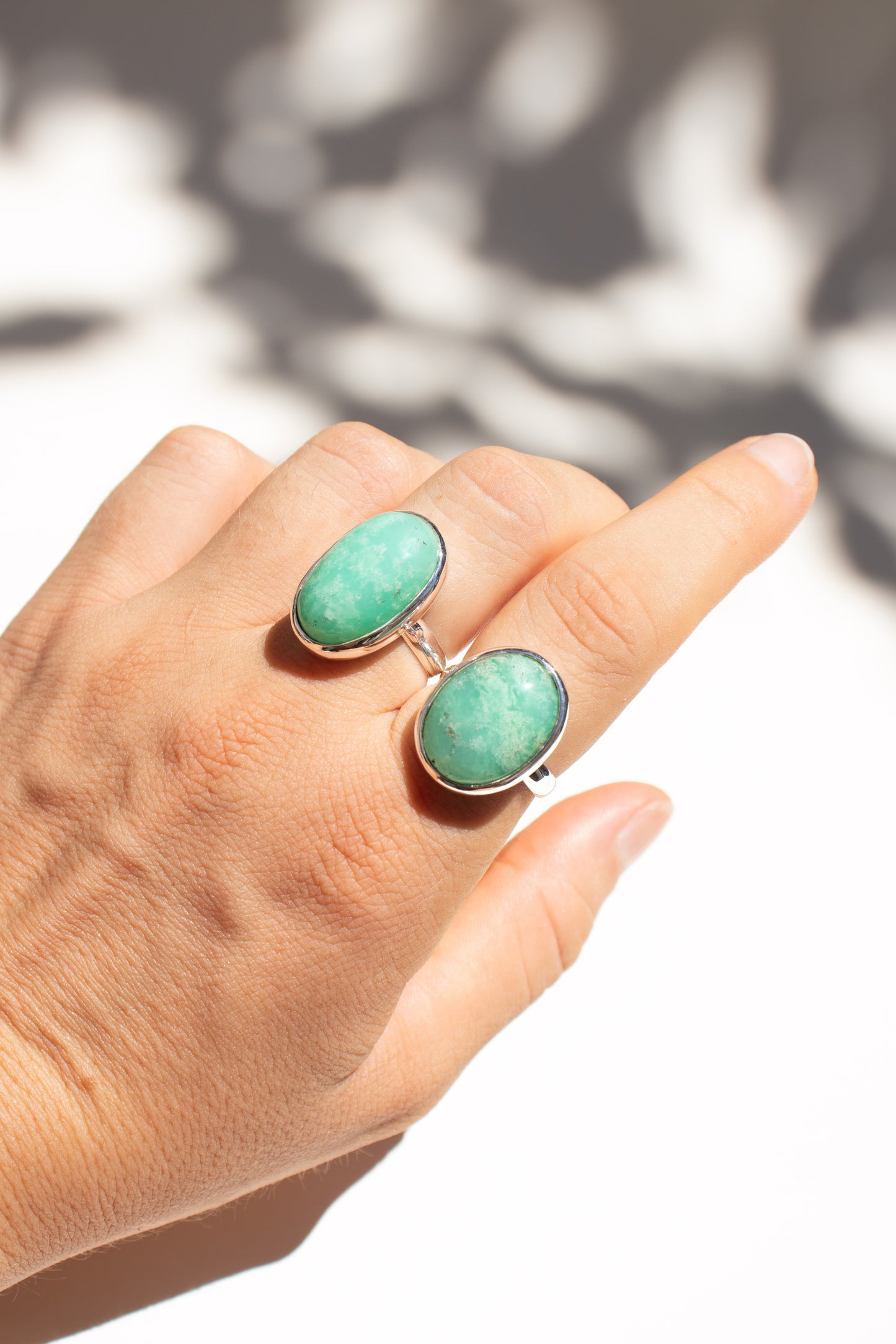 Chrysoprase Ring (large)