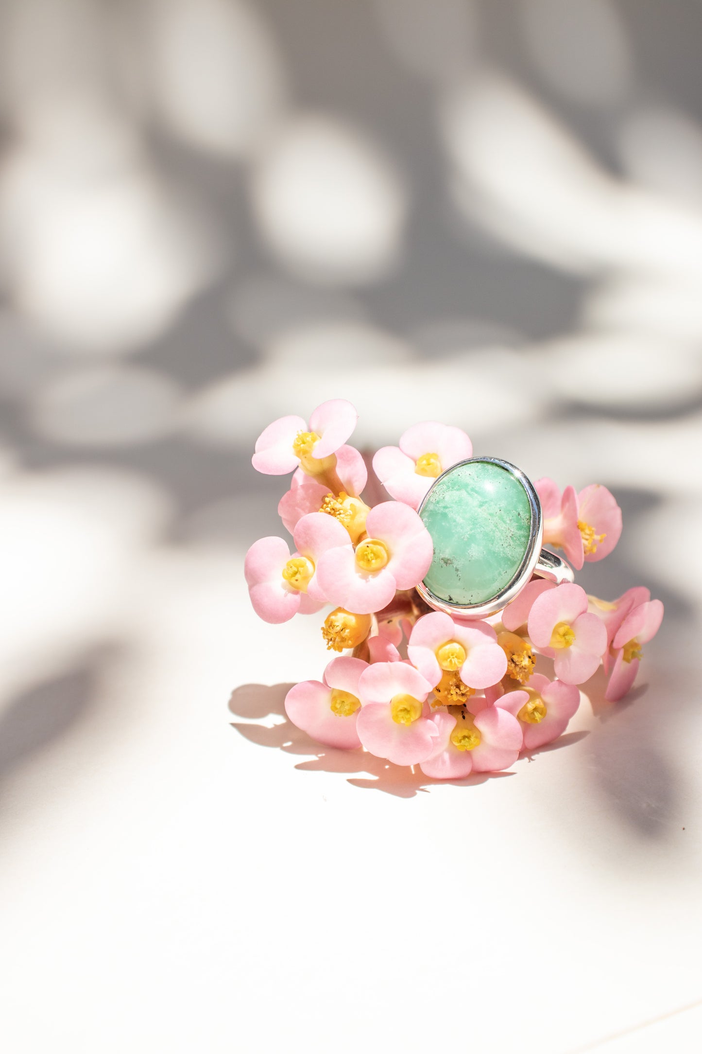 Chrysoprase Ring