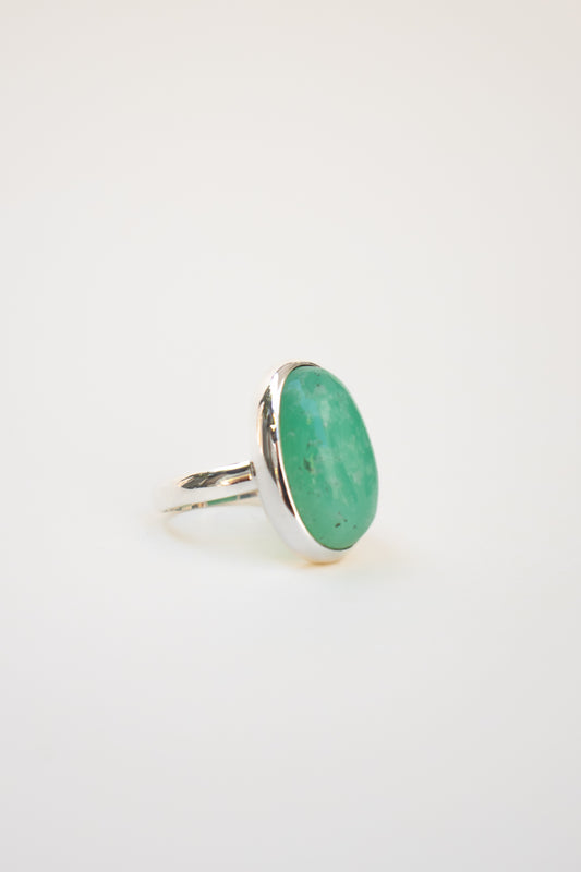 Chrysoprase Ring (large)