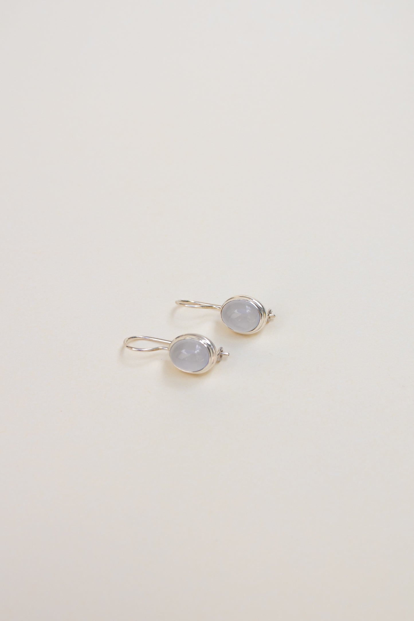 Chalcedony Earrings (fixed hook)