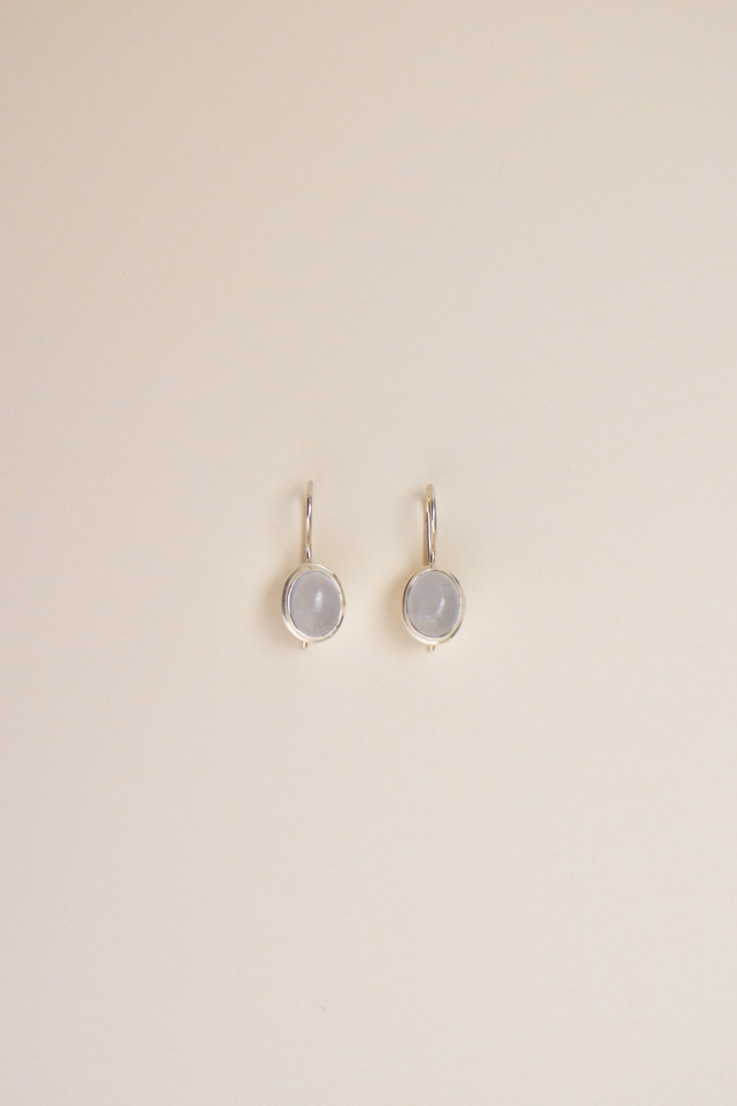 Chalcedony Earrings (fixed hook)