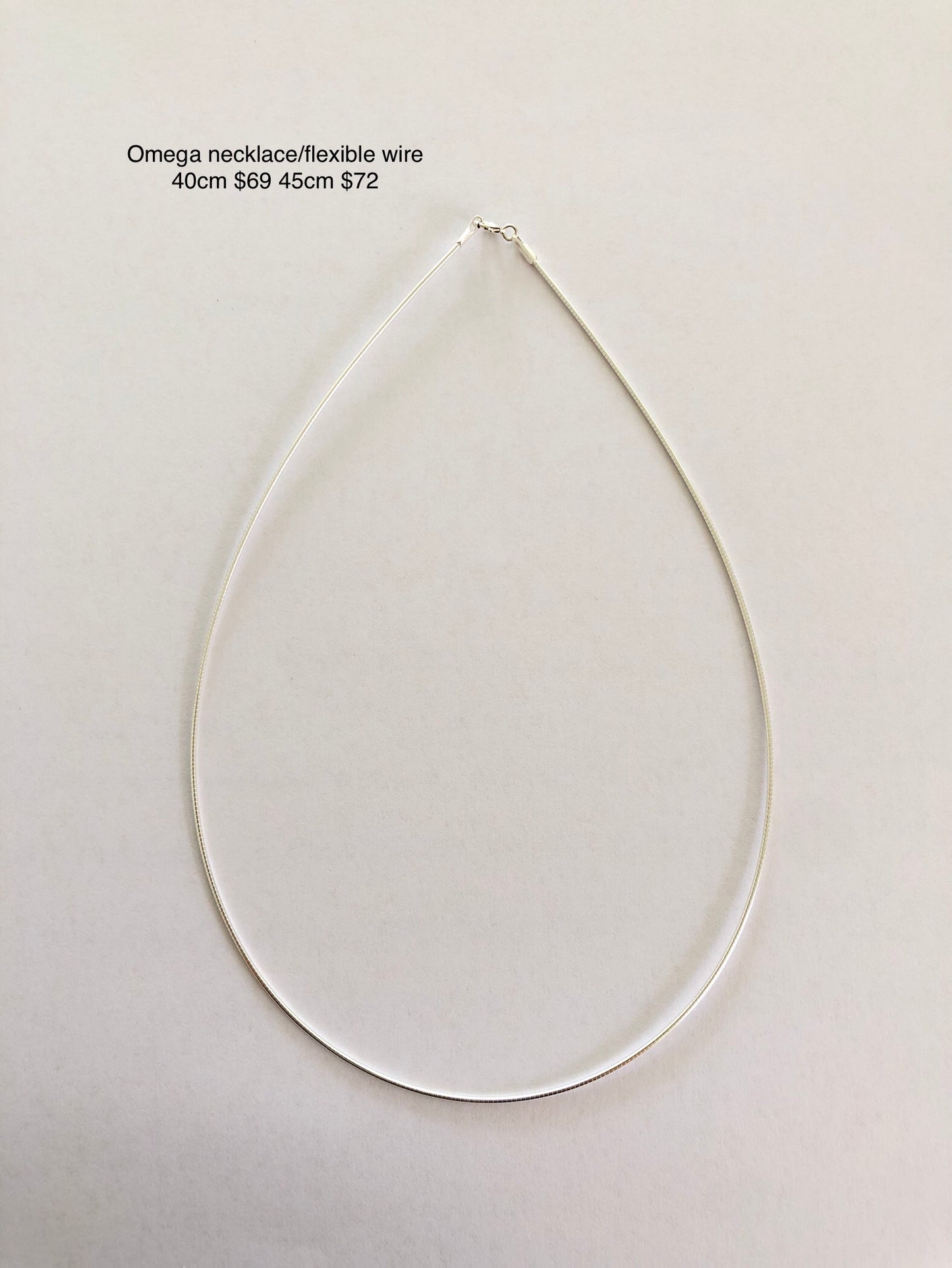 Omega Necklace (flexible wire)