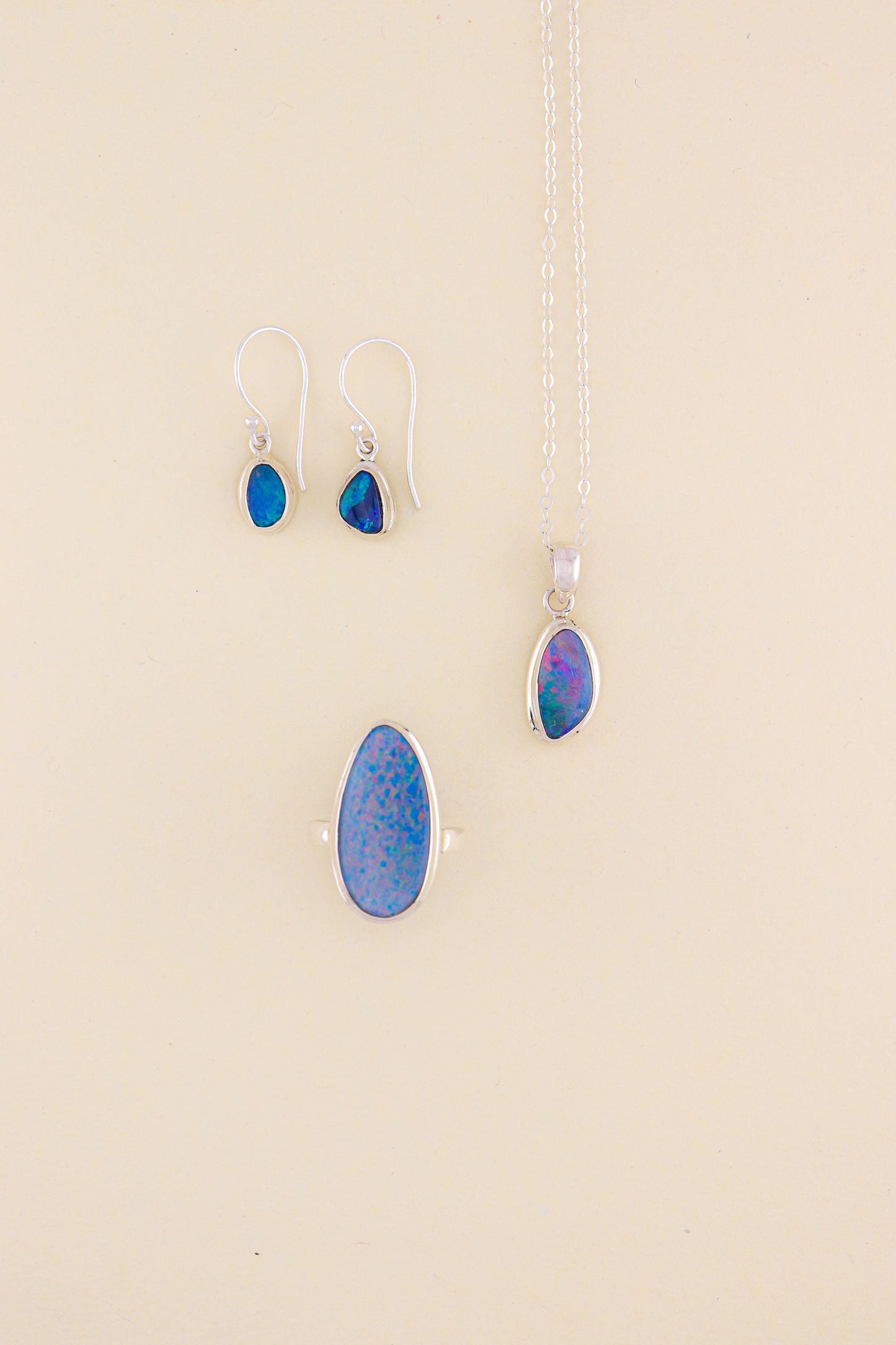 Australian Opal Earrings | OPLER14