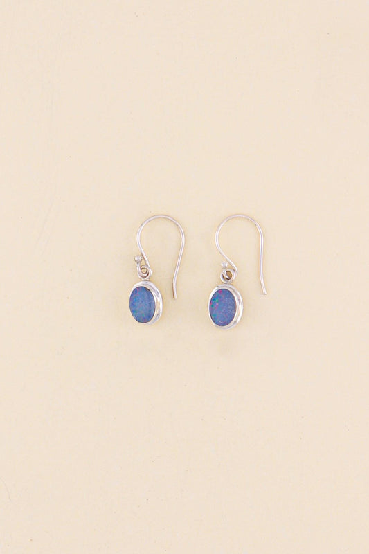 Australian Opal Earrings | OPLEAR15