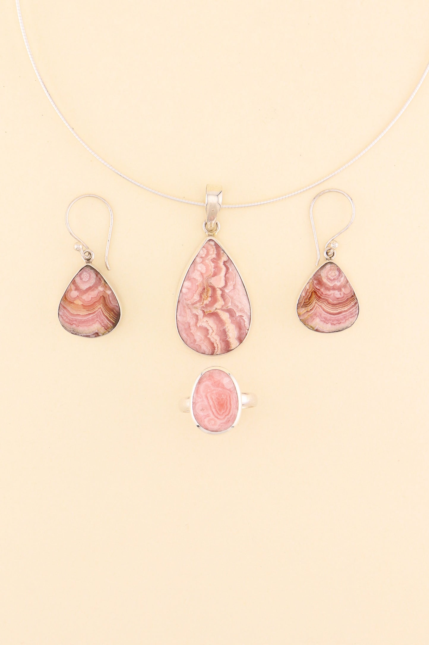 Rhodochrosite Earrings | RHOE3