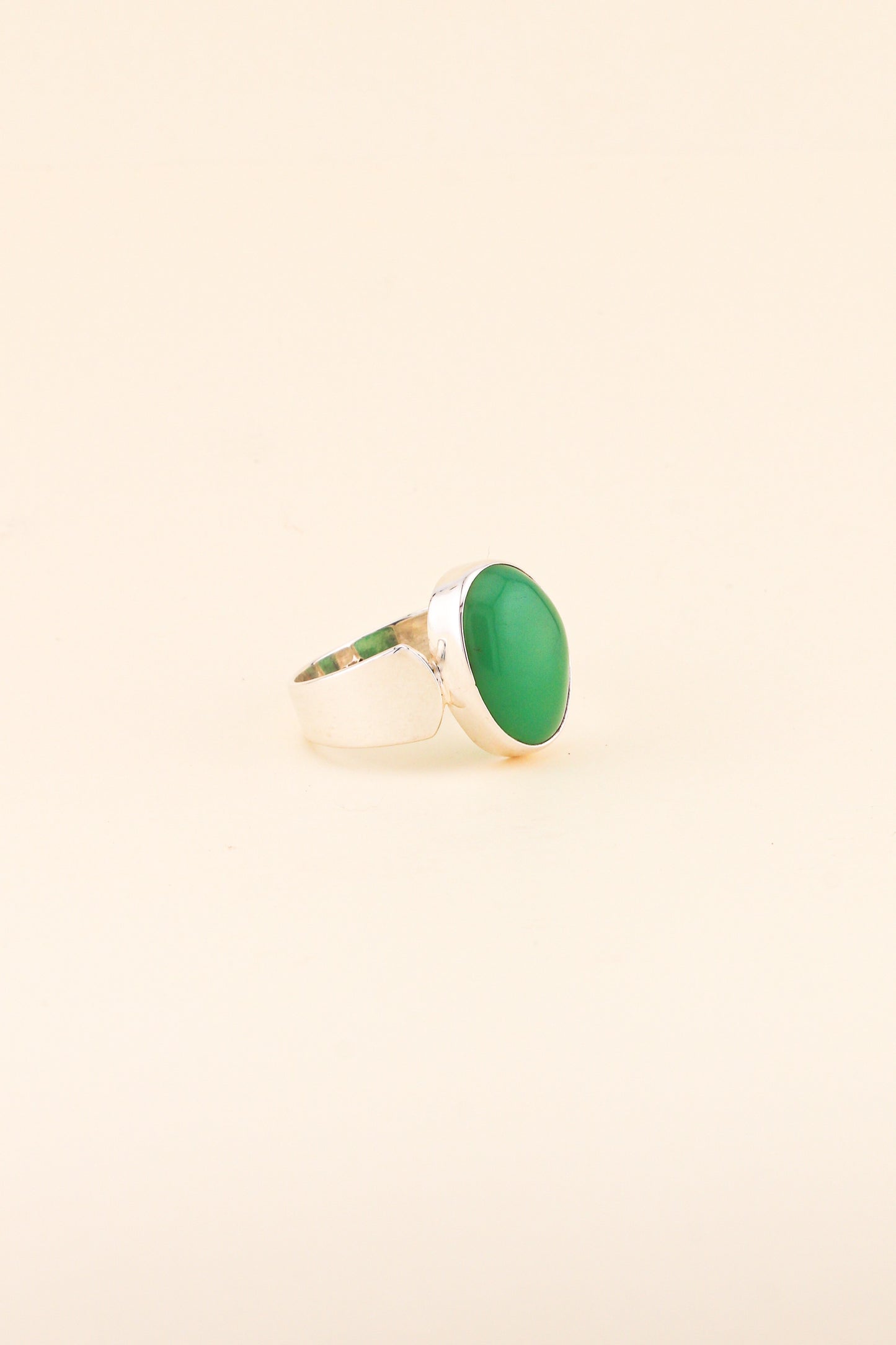 Chrysoprase Ring 8.5 | CHRYSOR3