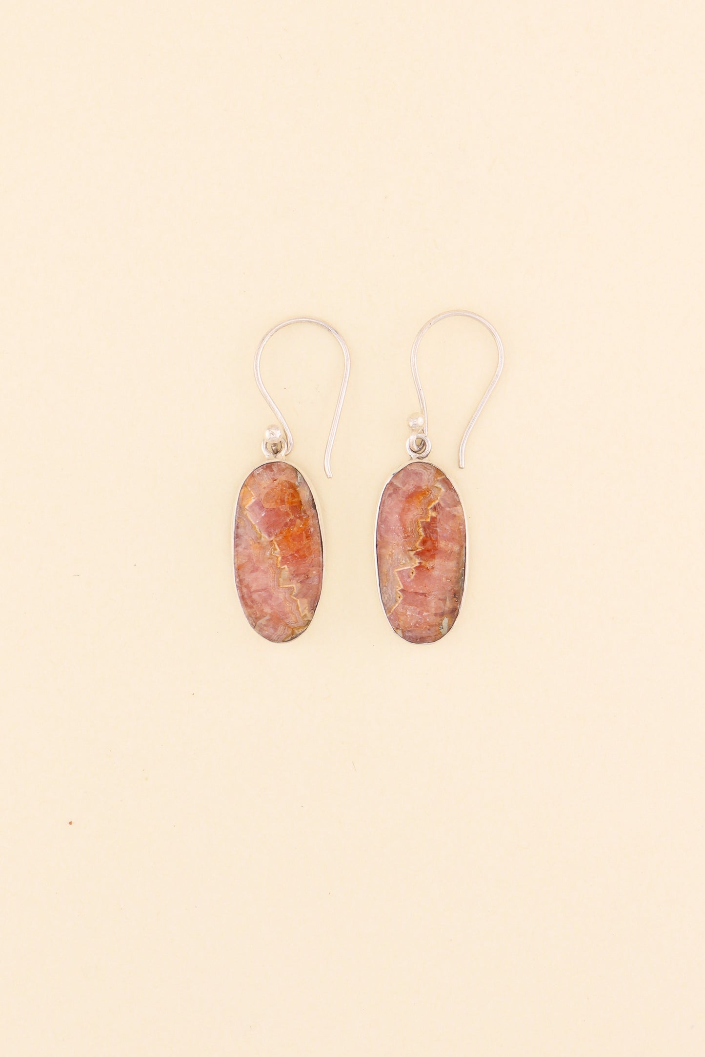 Rhodochrosite Earrings | RHOE4