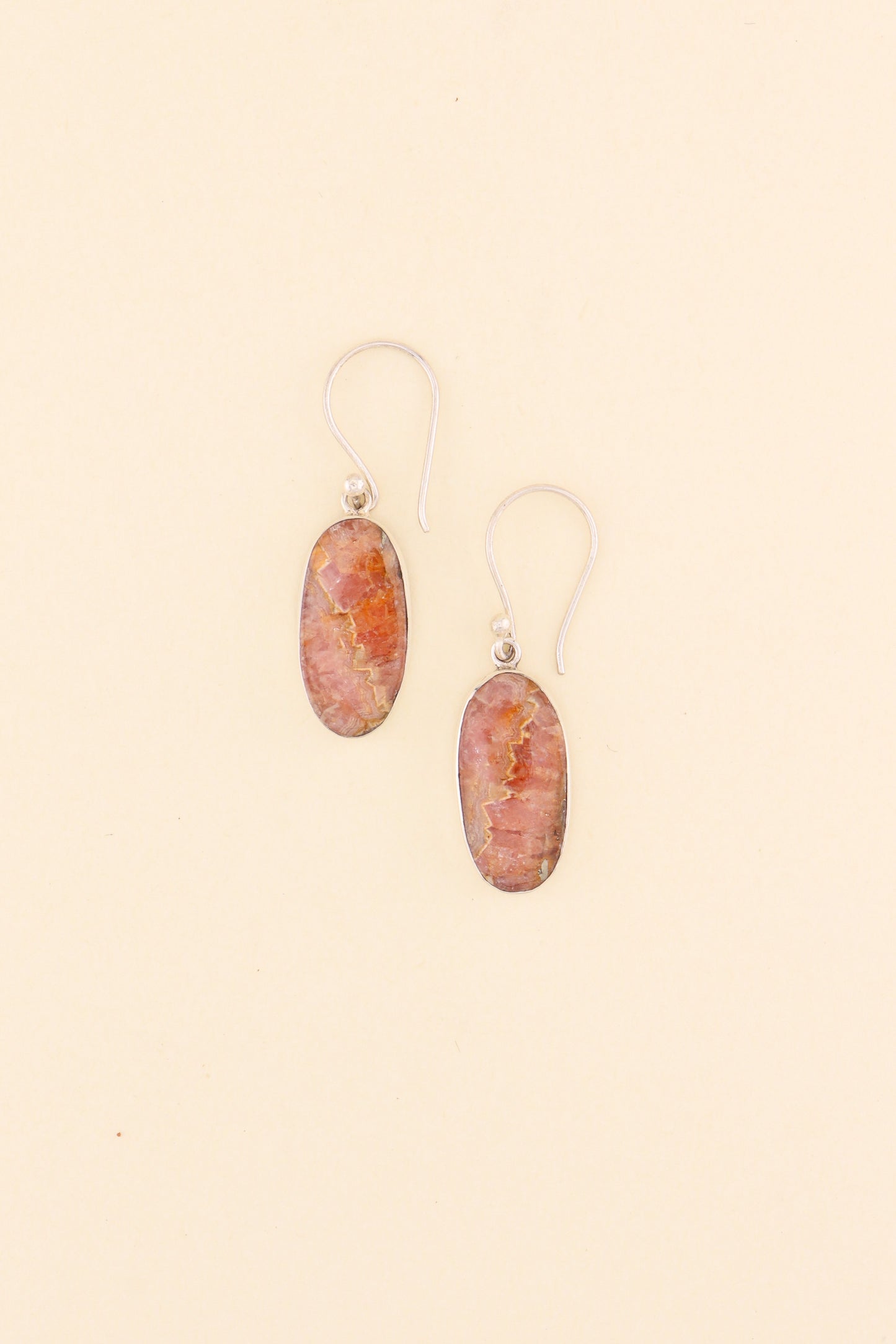 Rhodochrosite Earrings | RHOE4