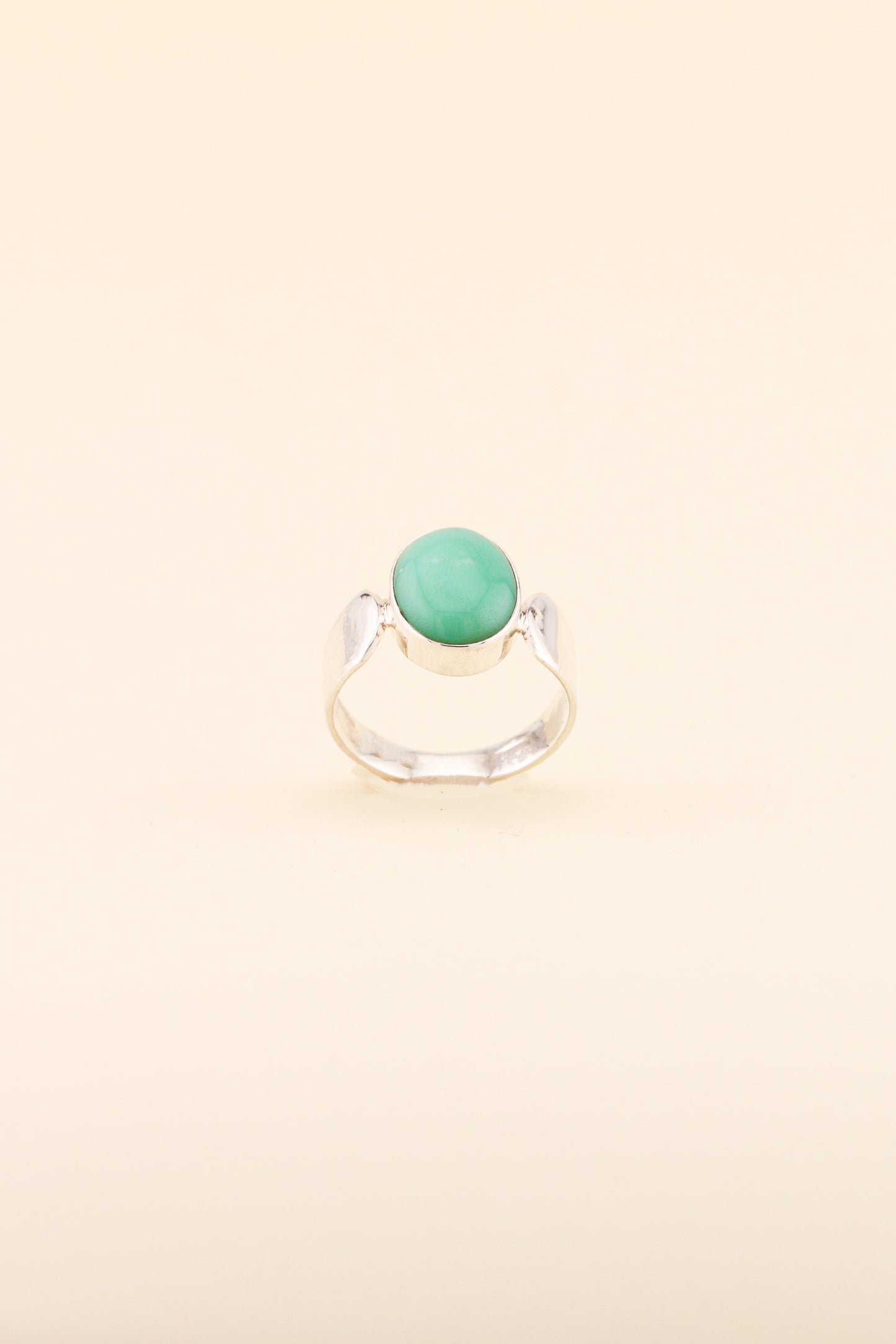 Chrysoprase Ring 7 3/4 | CHRYSOR1