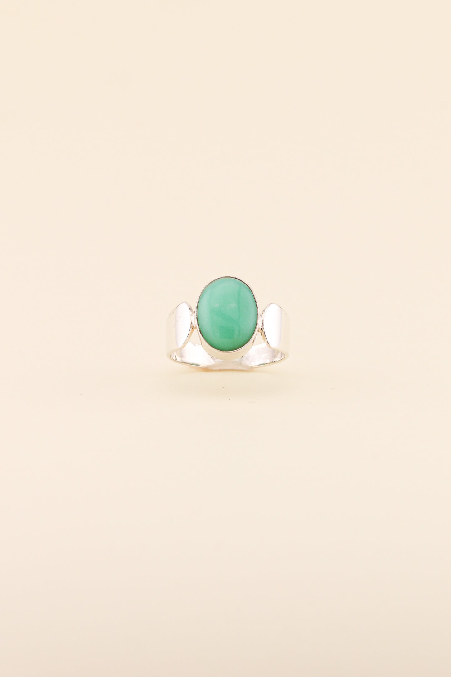 Chrysoprase Ring 7 3/4 | CHRYSOR1